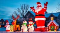 large holiday inflatable decorations