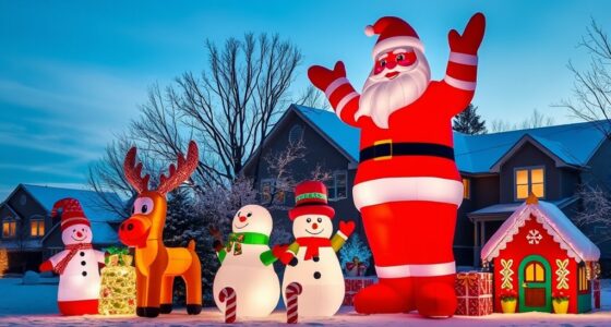 large holiday inflatable decorations