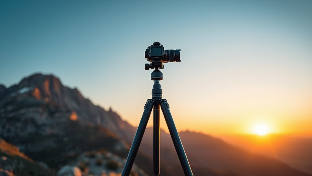 lightweight adjustable stable tripod