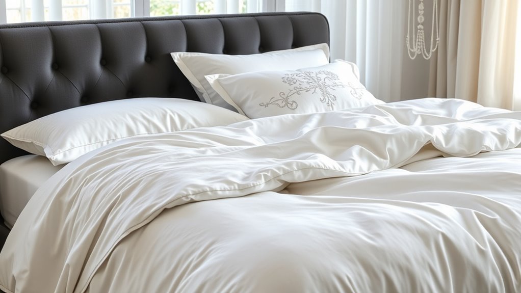luxury bedding material considerations