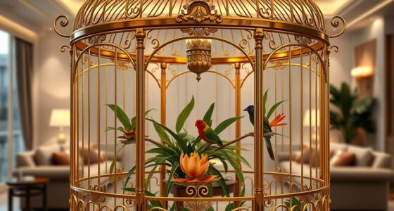 luxury bird cage selection