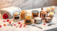 luxury body scrub sets