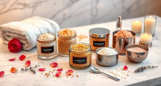 luxury body scrub sets