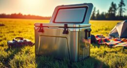 luxury camping cooler selection