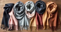 luxury cashmere winter scarves
