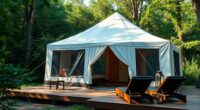 luxury durable camping tents
