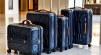luxury durable travel luggage
