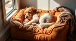 luxury heated pet beds