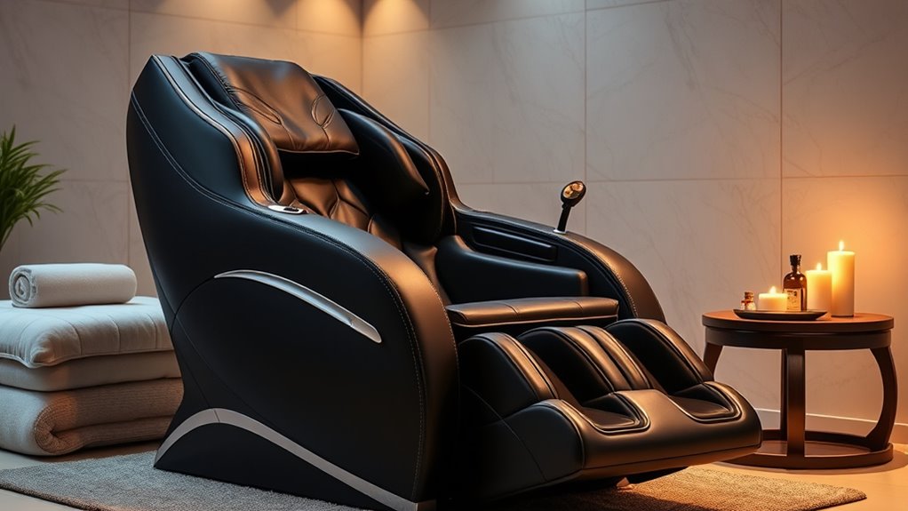 luxury massage chair selections