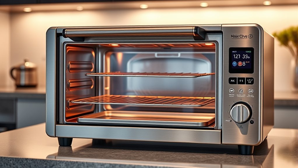 luxury toaster ovens with air frying