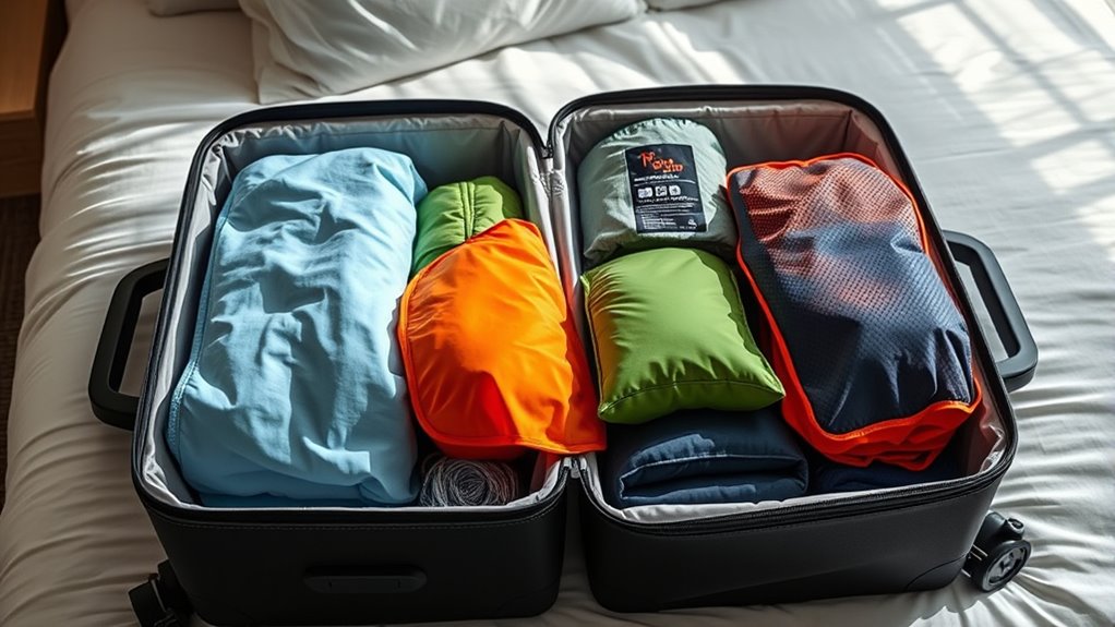 material size compression organization