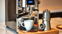 premium coffee machines with grinders