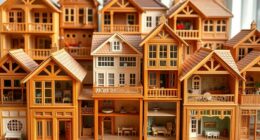 premium wooden dollhouse collections