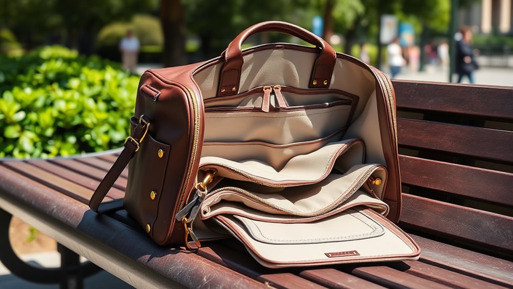 stylish practical diaper bag