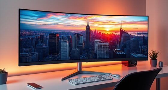 top curved monitors 2025