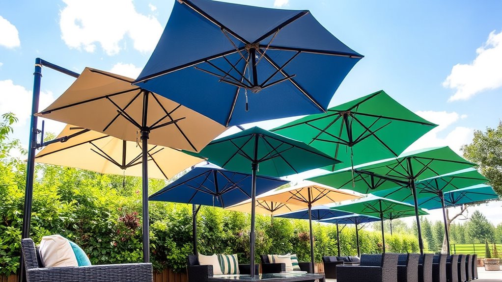 top durable patio umbrellas