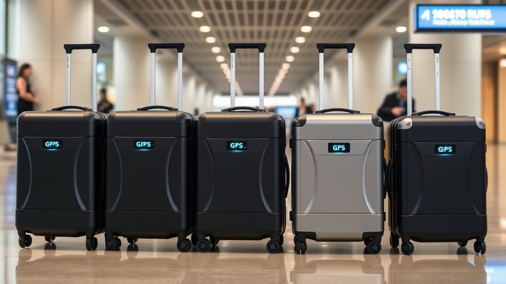 top gps enabled smart luggage