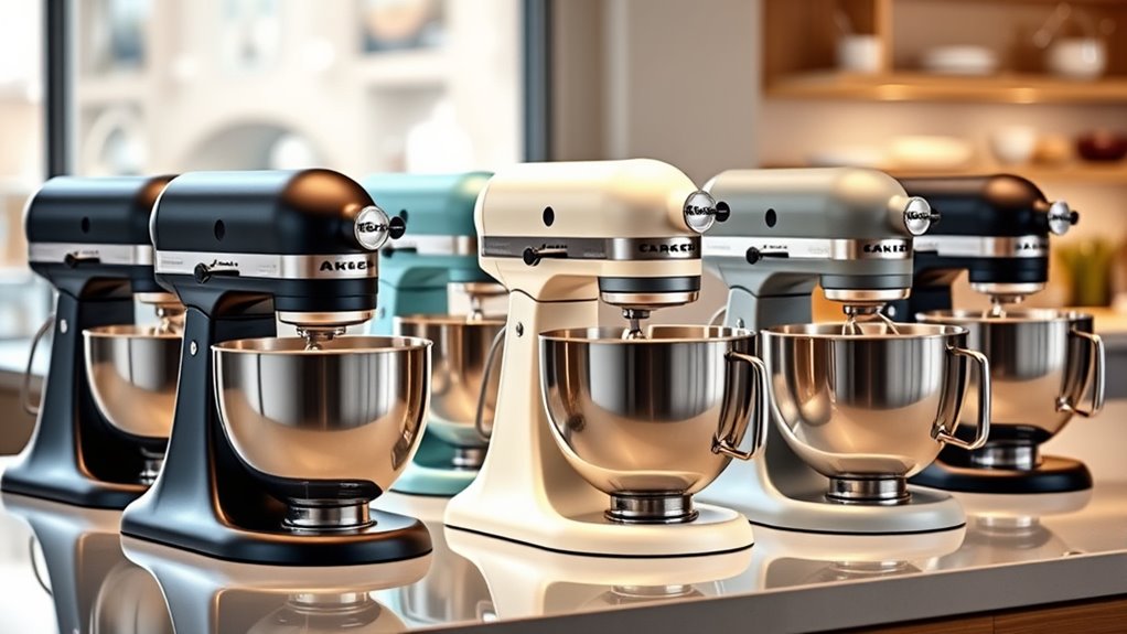 top high end baking mixers