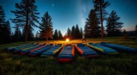 top luxury camping sleep options