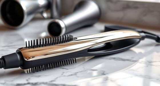 top luxury hair straightening brushes
