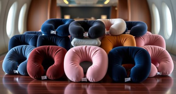 top luxury travel neck pillows