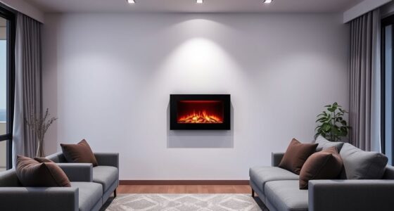 top no vent electric fireplaces