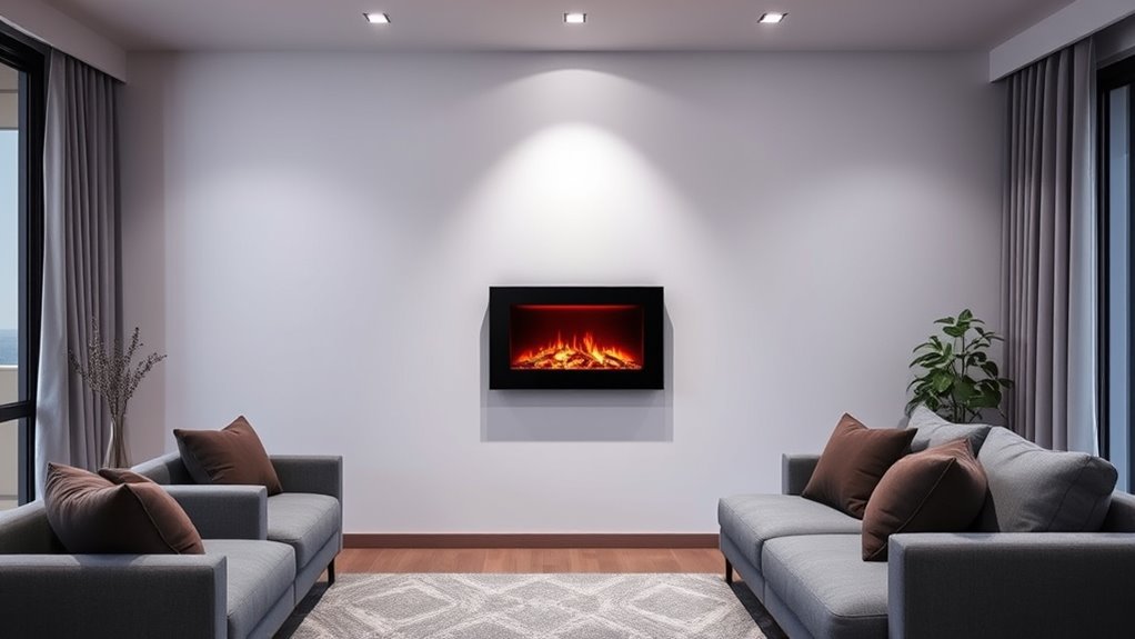 top no vent electric fireplaces
