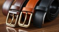 top premium leather belt selection