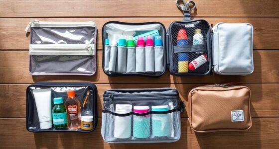 top toiletry travel organizers