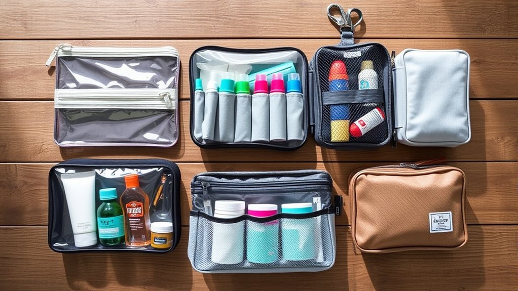 top toiletry travel organizers