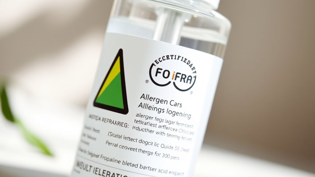 allergen labeling and regulations