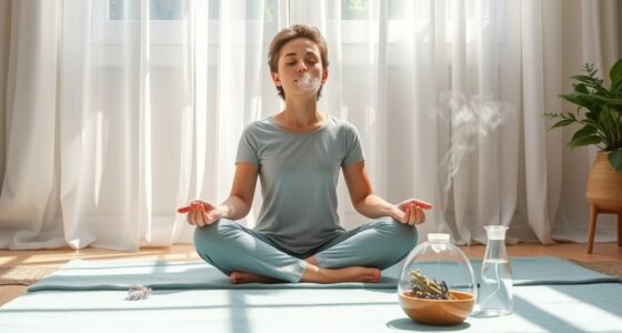 aromatherapy and breathing exercises