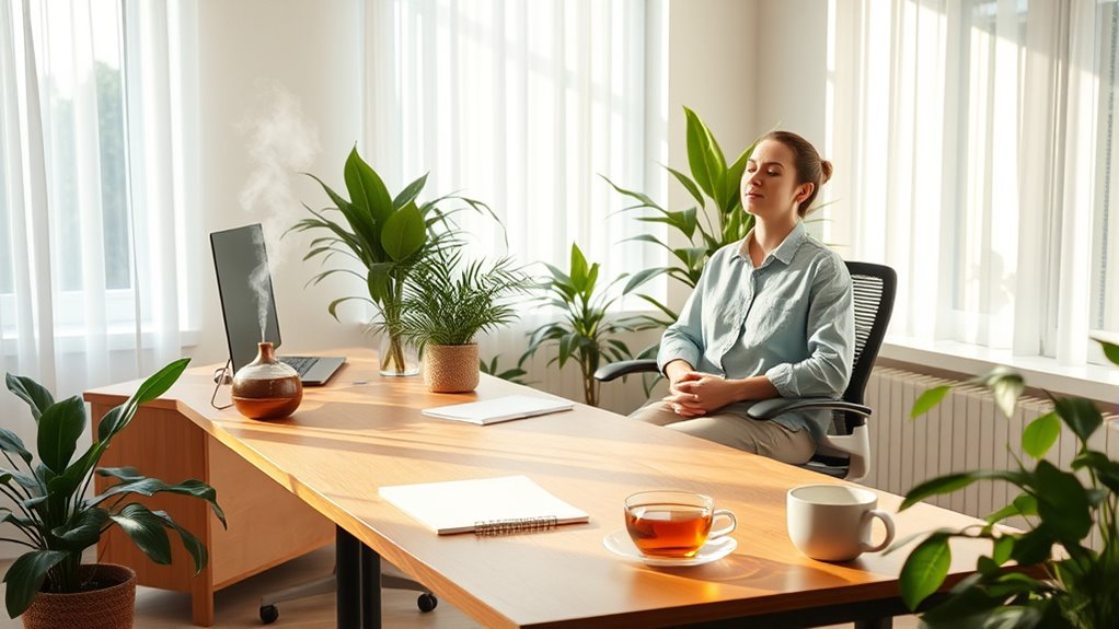 aromatherapy for mindful breaks