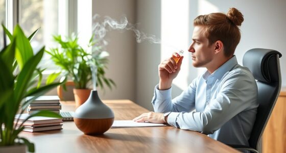 aromatherapy for workplace relaxation