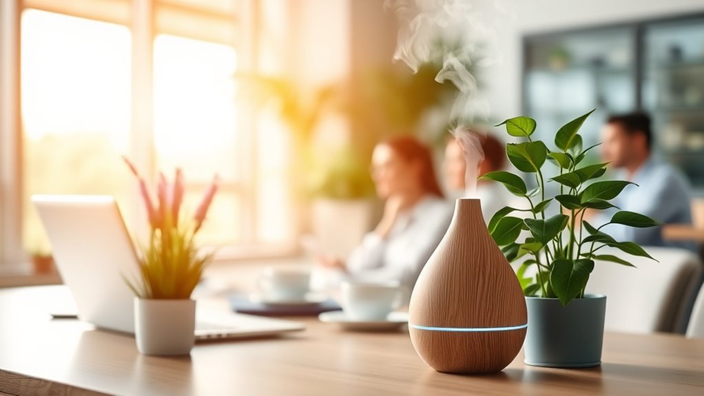 aromatherapy improves workplace mood