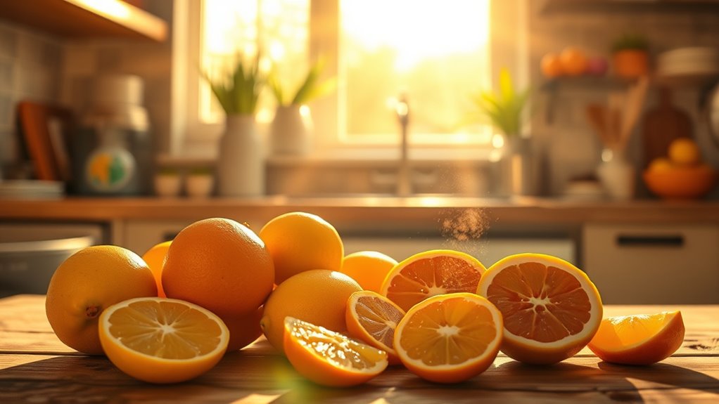 bright mornings with citrus