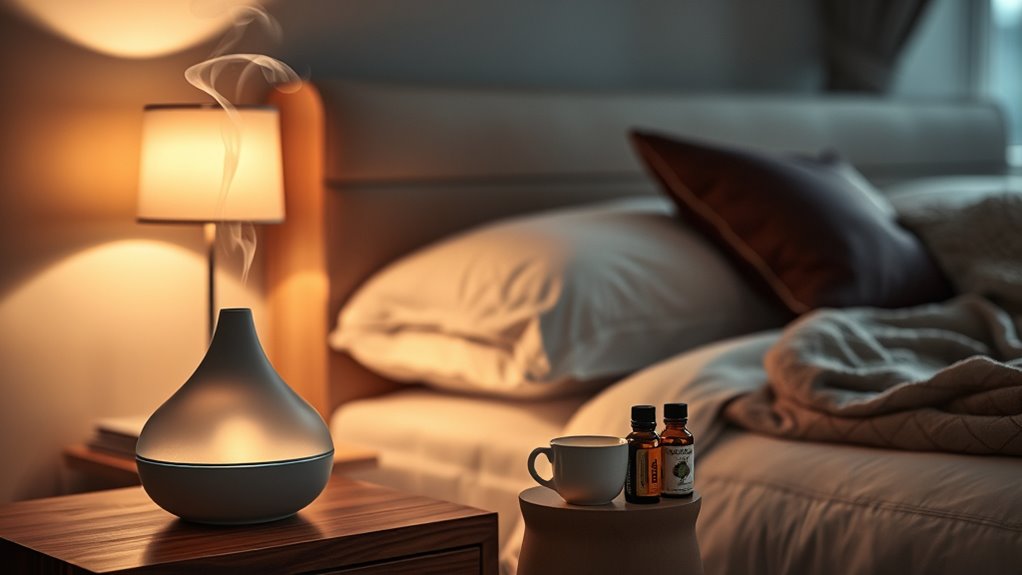 calming bedtime aromatherapy routine