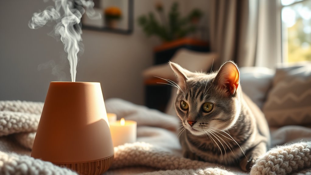 caution with feline aromatherapy