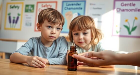 child safety with oils