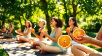 citrus inspired breathing exercises
