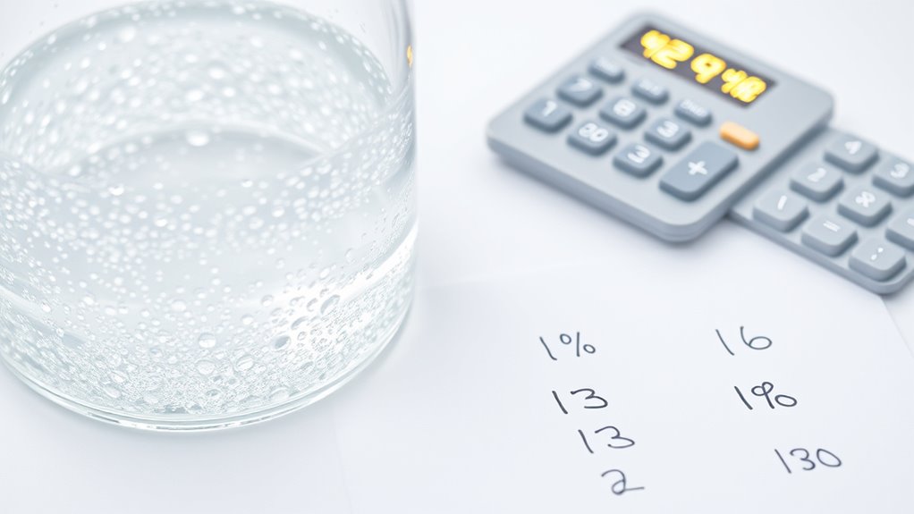 converting drops to percentages