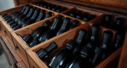 dark bottle storage boxes