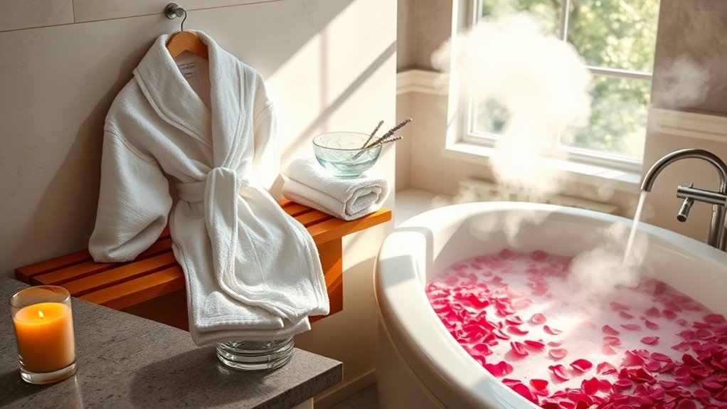 diy home spa relaxation