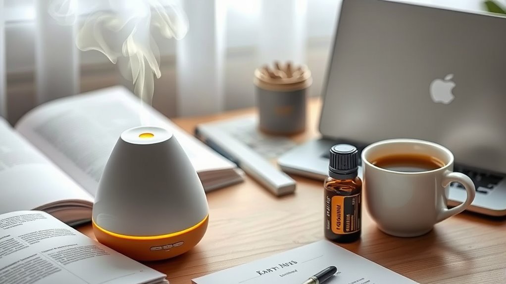 essential oils boost academic focus