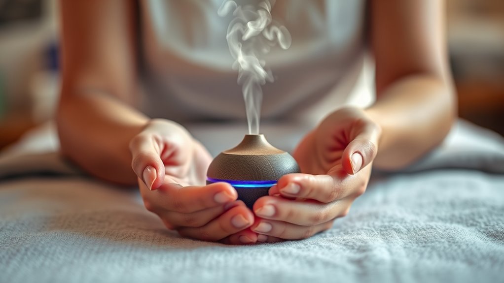 essential oils relieve head tension