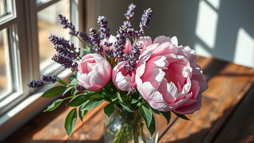 floral scents promote relaxation