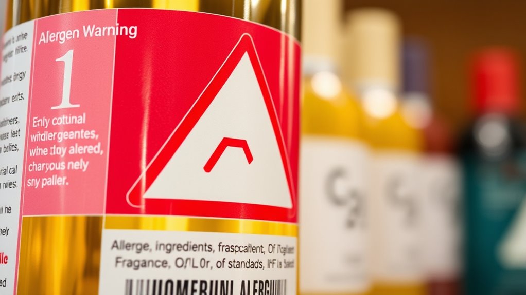 fragrance safety and labeling