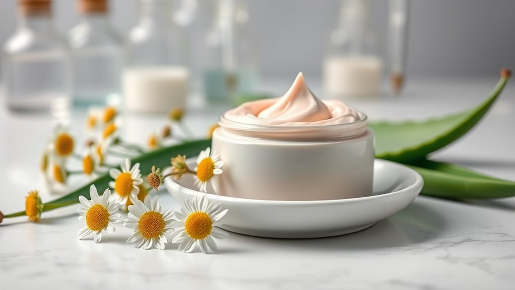 gentle allergen free skin formulations