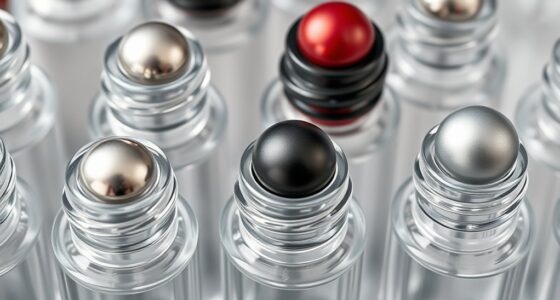 glass roller bottles options