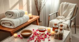 home spa weekend plan